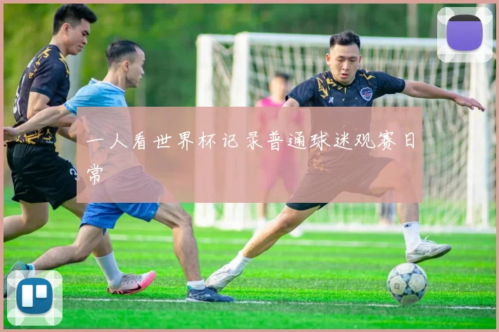 一人看世界杯记录普通球迷观赛日常